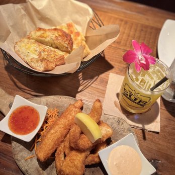 Sur at The Barnyard - Sur s Cheese Bread 6 Pcs Dinner, Tender Calamari Strips Dinner - New American Near Me - Carmel, California Sur at The Barnyard - Sur s Cheese Bread 6 Pcs Dinner, Tender Calamari Strips Dinner - New American Near Me - Carmel, California