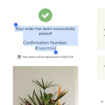 Brooklyn Blooms - Order confirmation - Florists Near Me - Brooklyn, New York