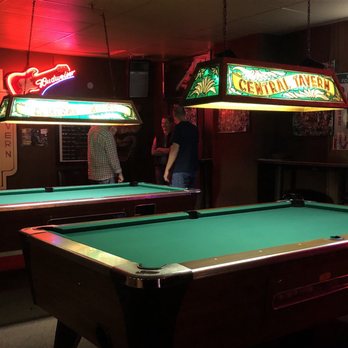 Central Tavern - pool tables and neon signs - Dive Bars Near Me - Kirkland, Washington