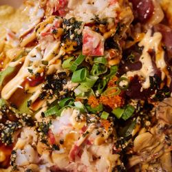 Ry’s Poke Shack - Poke nachos add smoked tako limu poke