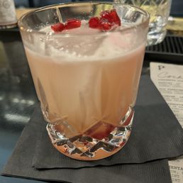 Delicious pomegranate cocktail Delicious pomegranate cocktail