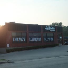 Exterior outside entrance of Lou Malnati's Pizzeria - Storefront from Riverside Dr. - Gurnee, Illinois Exterior outside entrance of Lou Malnati's Pizzeria - Storefront from Riverside Dr. - Gurnee, Illinois