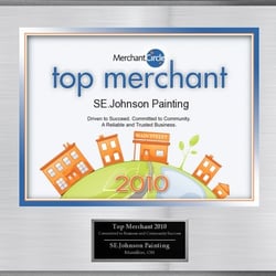 SE Johnson Painting LLC - Merchant Award 2010