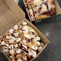 Campfire S'mores Roll and Birthday Cake Roll