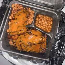 Foster's BBQ - Chicken Dinner Most disgusting food ever I ended up getting food poisoning from this place.