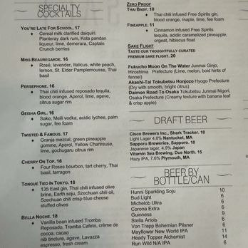 Salt Restaurant - Yummy cocktails - New American Near Me - Plymouth, Massachusetts