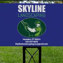 Skyline Landscaping - Skyline landscaping yard signs