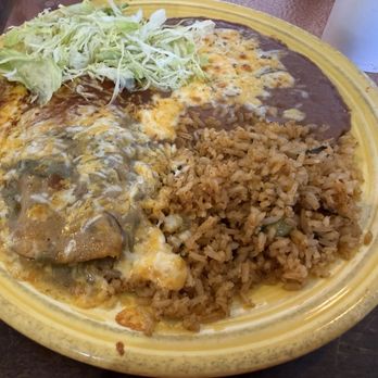 La Canasta Capitolio - Cheese Enchilada with half/half sauce - Mexican Near Me - Phoenix, Arizona La Canasta Capitolio - Cheese Enchilada with half/half sauce - Mexican Near Me - Phoenix, Arizona