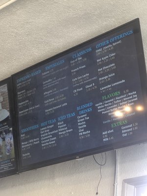 Menu photo 5 Molinos Coffee Redlands, CA