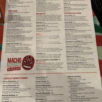 Senor Tequila's - Menu - Mexican Near Me - Fairfax, Virginia Senor Tequila's - Menu - Mexican Near Me - Fairfax, Virginia