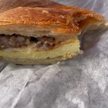 Old Sautee Store - Sausage, egg and cheese on a croissant. Delicious - Cafes Near Me - Sautee Nacoochee, Georgia