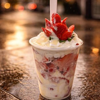 Colombian And More - Fresas con crema - Food Trucks Near Me - Houston, Texas Colombian And More - Fresas con crema - Food Trucks Near Me - Houston, Texas