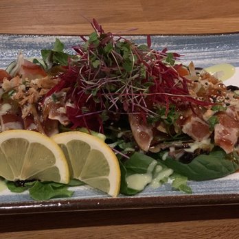 J:Unique Kitchen - Tuna carpaccio salad - Japanese Near Me - Ottawa, Ontario