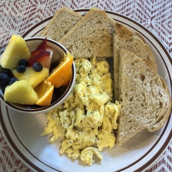 Little City Diner - 2 egg plate with sourdough toast and fruit cup - Breakfast & Brunch Near Me - Winterville, Georgia Little City Diner - 2 egg plate with sourdough toast and fruit cup - Breakfast & Brunch Near Me - Winterville, Georgia