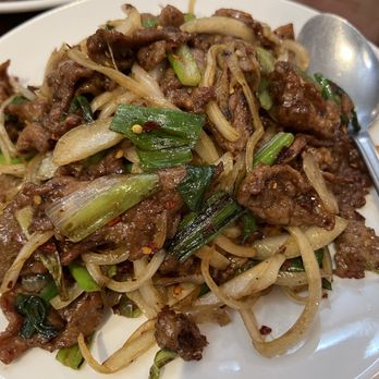 Spicy Temptation - D06. Mongolian Beef - Chinese Near Me - Sacramento, California Spicy Temptation - D06. Mongolian Beef - Chinese Near Me - Sacramento, California