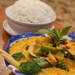Takieng Thai Cuisine - Pumpkin Curry (vegan). Awesome.