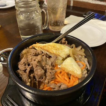 Marumen - Perfunctory BiBimBop; just carrots and onions as vegetables - Ramen Near Me - Fairfax, Virginia