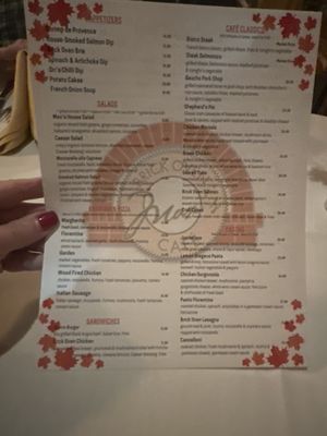 Menu photo 3 Max's Brick Oven Cafe Paducah, KY