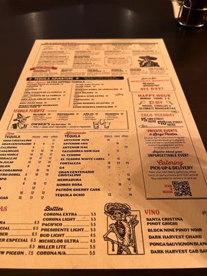 Menu photo 2 F&D Cantina Lake Mary, FL