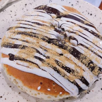 Golden Egg Pancake House - S'Mores pancakes - Breakfast & Brunch Near Me - Surfside Beach, South Carolina Golden Egg Pancake House - S'Mores pancakes - Breakfast & Brunch Near Me - Surfside Beach, South Carolina