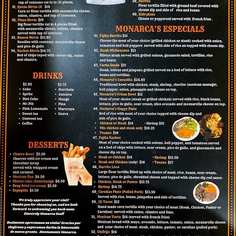 Menu Menu