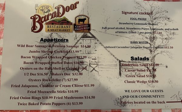 Menu photo 7 The Barn Door San Antonio, TX Menu photo 7 The Barn Door San Antonio, TX