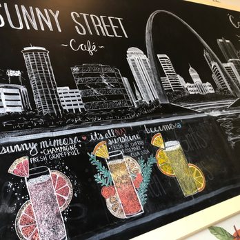 Sunny Street Cafe - Boozy menu and amazing artwork! - Breakfast & Brunch Near Me - Des Peres, Missouri Sunny Street Cafe - Boozy menu and amazing artwork! - Breakfast & Brunch Near Me - Des Peres, Missouri