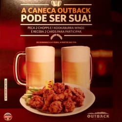 Outback Steakhouse - Promoção...