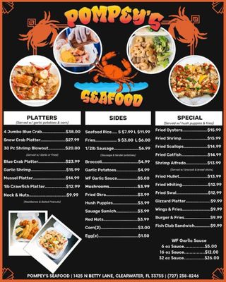 Menu photo 1 Pompey Seafood Clearwater, FL Menu photo 1 Pompey Seafood Clearwater, FL