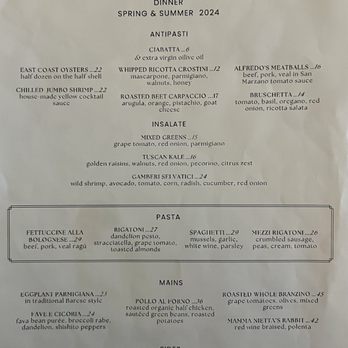 AlMar - Menu - Italian Near Me - Brooklyn, New York