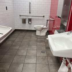 Arby's - Exceptionally clean bathrooms women and men.
