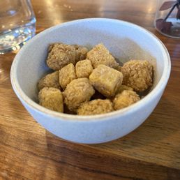 Crispy lentil bites