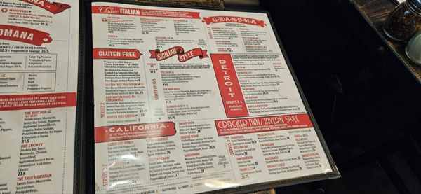 Menu photo 2 Pizza Rock Las Vegas, NV Menu photo 2 Pizza Rock Las Vegas, NV