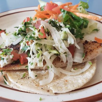 El Metate Cafe - Taco de pescado (grilled) - Mexican Near Me - Pasadena, California