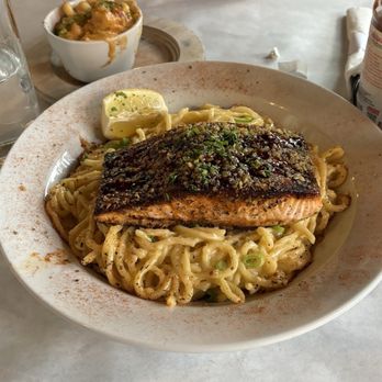 Chef Smelly's - Blackened salmon dinner - Cajun/Creole Near Me - Oakland, California Chef Smelly's - Blackened salmon dinner - Cajun/Creole Near Me - Oakland, California