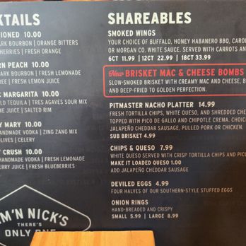 Jim 'N Nick's Bar-B-Q - Cocktails and shareables - Barbeque Near Me - Charlotte, North Carolina Jim 'N Nick's Bar-B-Q - Cocktails and shareables - Barbeque Near Me - Charlotte, North Carolina
