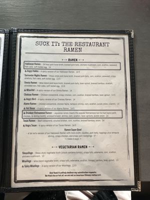Menu photo 2 Suck It The Restaurant San Antonio, TX Menu photo 2 Suck It The Restaurant San Antonio, TX