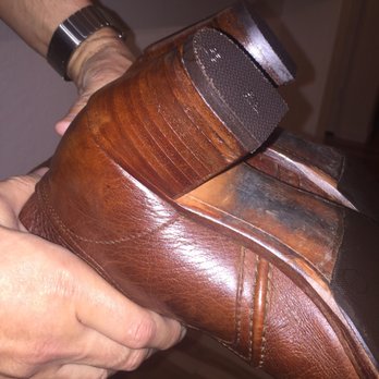 Cld Shoe Clinic - Brand new heel and sole! Looks immaculate and pristine. I am so thrilled! Thank you so much Jorge! - Shoe Repair Near Me - Torrance, California Cld Shoe Clinic - Brand new heel and sole! Looks immaculate and pristine. I am so thrilled! Thank you so much Jorge! - Shoe Repair Near Me - Torrance, California