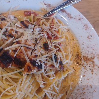 Georgia's Restaurant - Grilled chicken pasta - Soul Food Near Me - Irvine, California