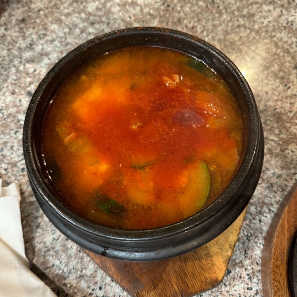 Tofu soup