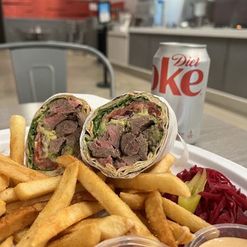Grillers Mediterranean Kitchen - Steak Avocado Chipotle Wrap - Mediterranean Near Me - Glendale, California