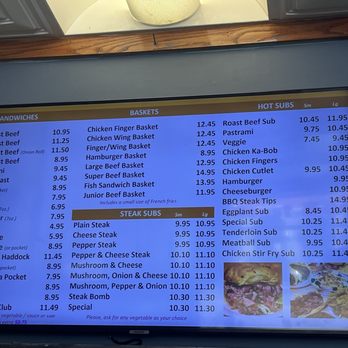 Supreme Roast Beef - Menu - Steakhouses Near Me - Danvers, Massachusetts