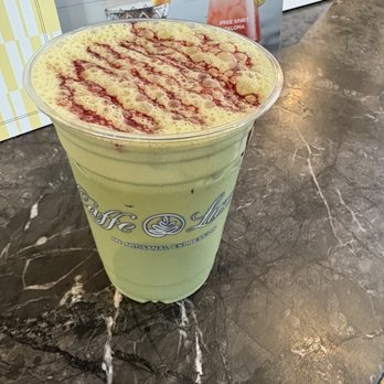 Caffe Luxxe - Raspberry matcha - Coffee & Tea Near Me - Culver City, California Caffe Luxxe - Raspberry matcha - Coffee & Tea Near Me - Culver City, California