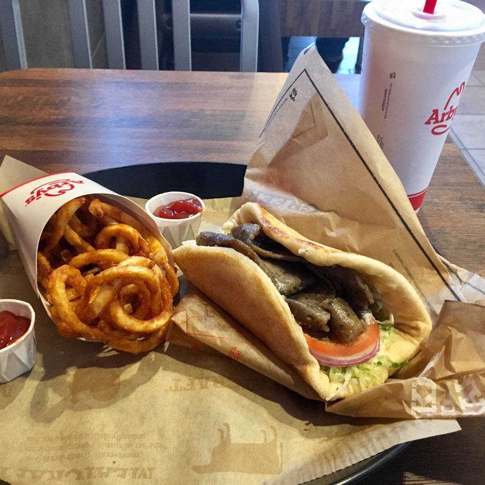Greek gyro meal Greek gyro meal