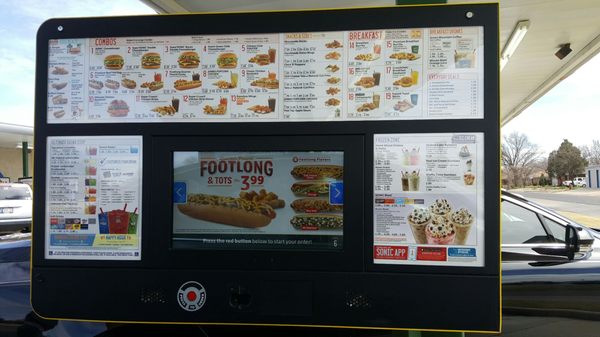 Menu photo 1 Sonic Drive-In Canyon, TX