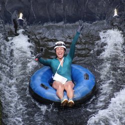 Kaua'i Backcountry Adventures - Wahoo! Tubing through sugar cane irrigation tunnels