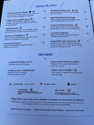 Menu photo 8 Brix & Mortar Vancouver, BC Menu photo 8 Brix & Mortar Vancouver, BC