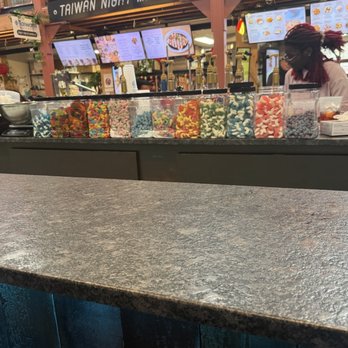 Blue Heron Candy and Beverage Bar - View from seating - Candy Stores Near Me - Hartford, Connecticut Blue Heron Candy and Beverage Bar - View from seating - Candy Stores Near Me - Hartford, Connecticut
