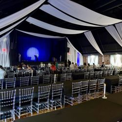 Epiphany Detroit - Wine tasting set up