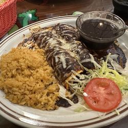 Mole Enchiladas